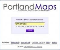 Portland Maps portal